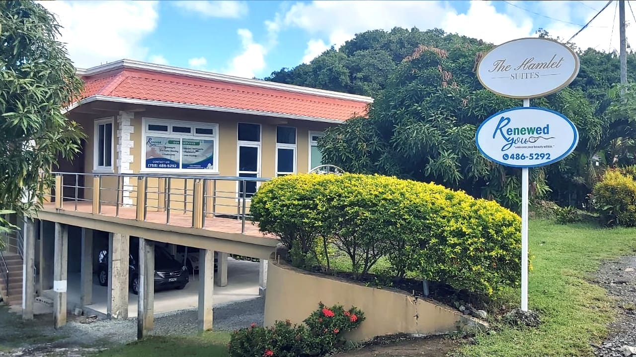 The Hamlet Suites main entrance